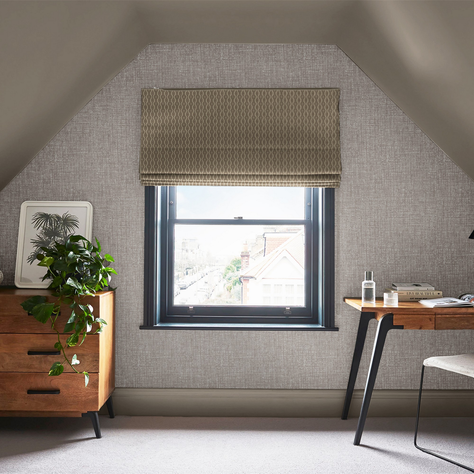 Armando Wallpaper 124144 By Graham Brown In Stone Grey